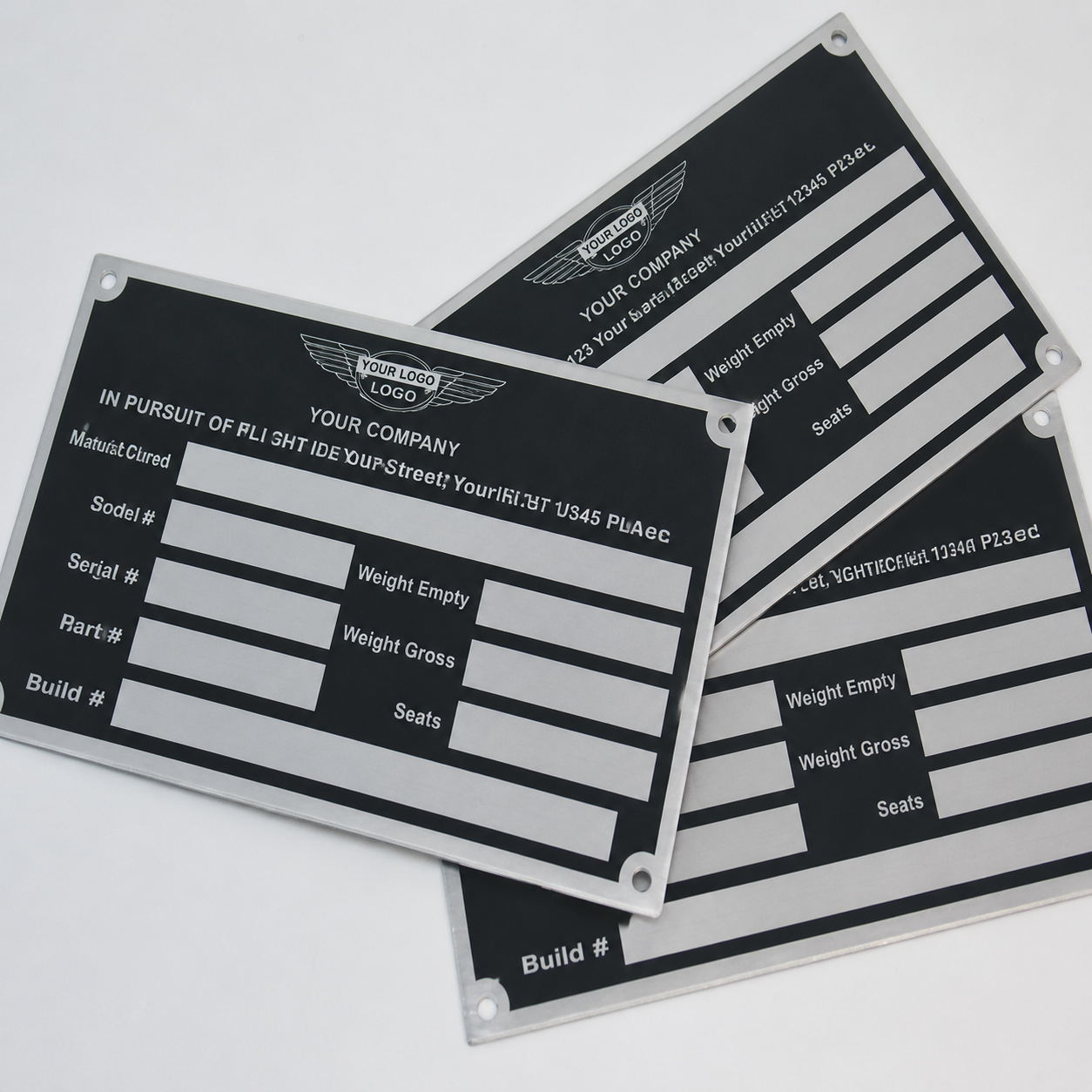 Nameplates Dataplates